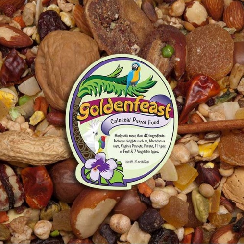 Goldenfeast Colossal Parrot Food