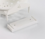 Clip For Canary Nest Pan White Plastic