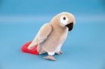 African Grey Parrot Soft Toy 23cm